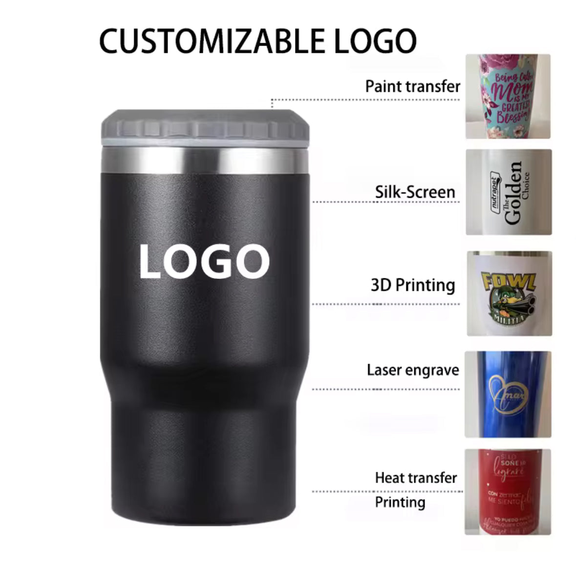 Koozie personalized, Insulated, 4in 1 - Nancy’s Custom Creations