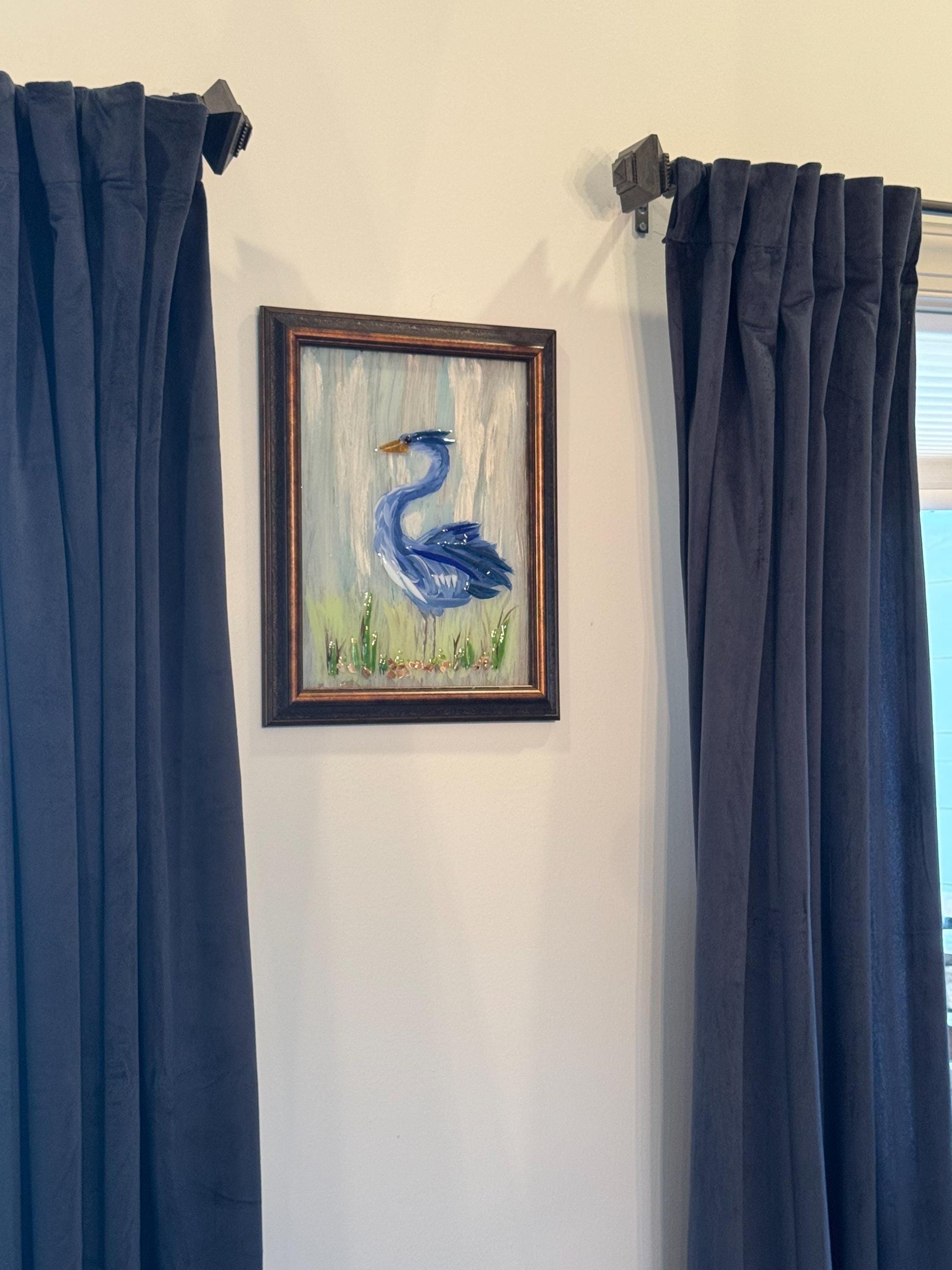 The blue Heron - Nancy’s Custom Creations