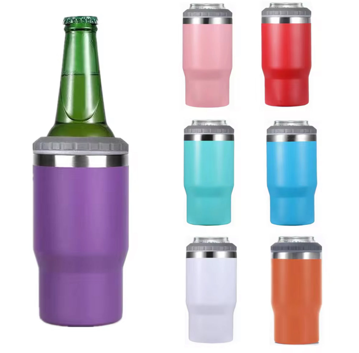 Koozie personalized, Insulated, 4in 1 - Nancy’s Custom Creations