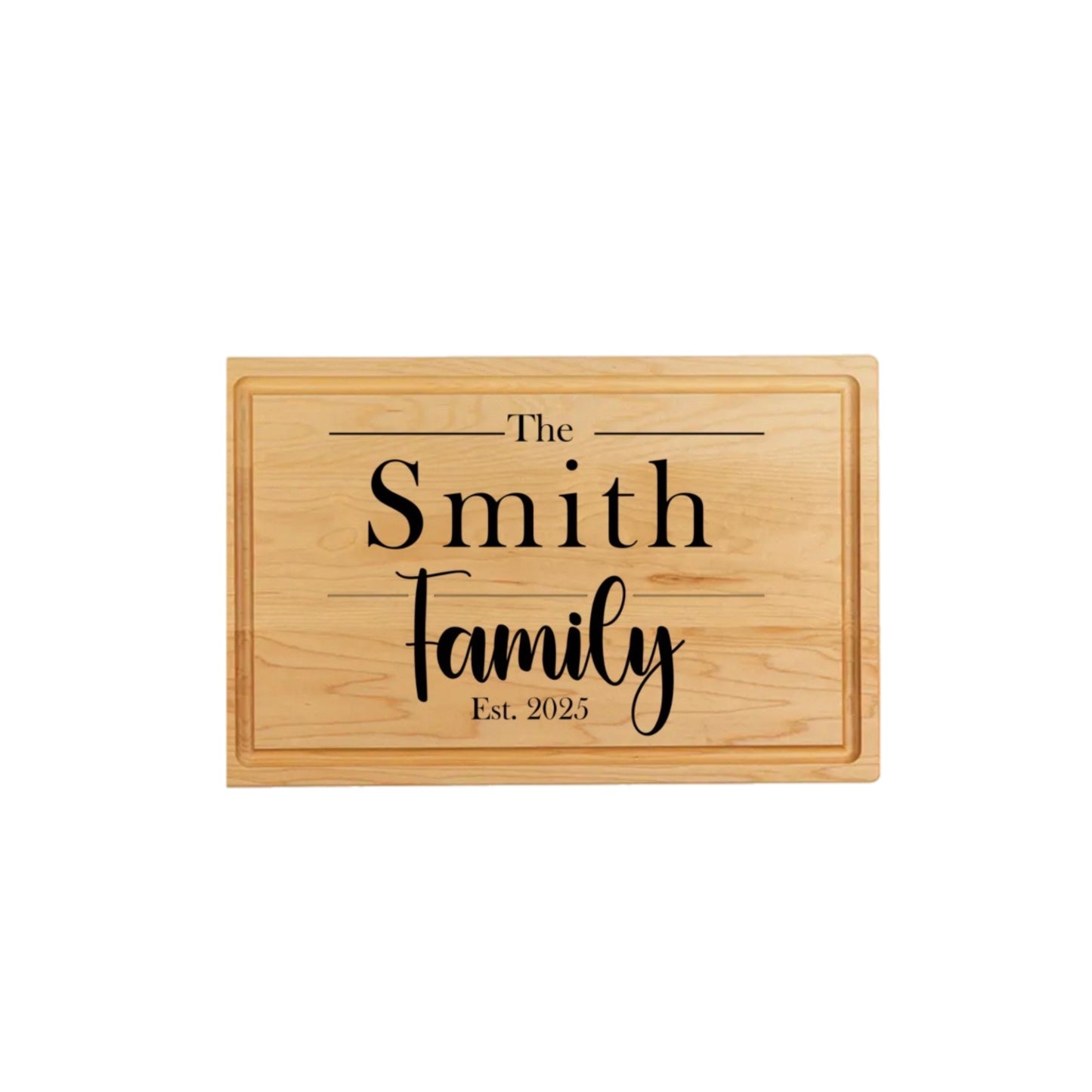 •	Premium Maple Cutting Board – Crafted for Keeps