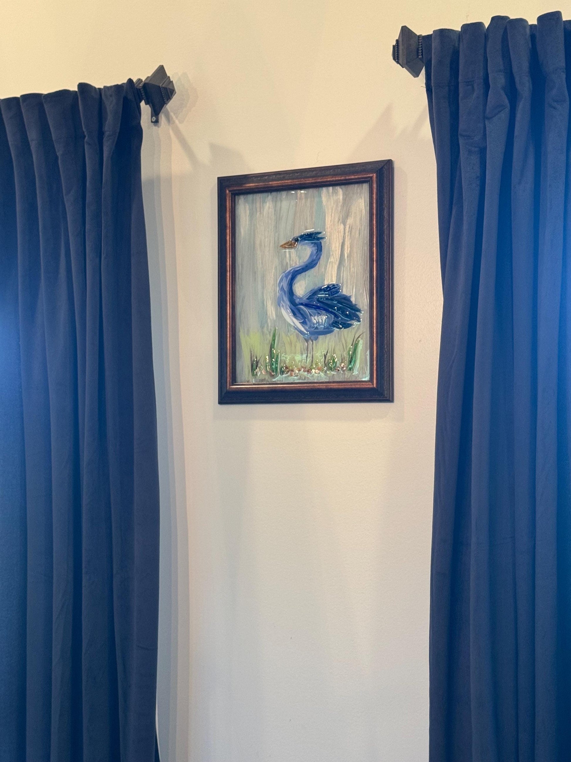 The blue Heron - Nancy’s Custom Creations