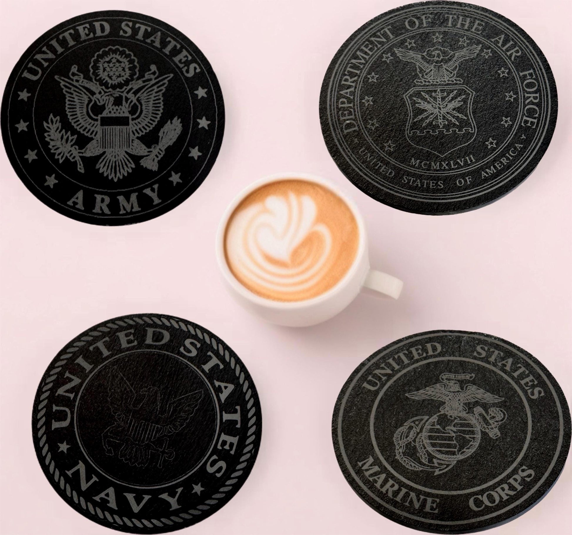 Slate Drink Coasters - Nancy’s Custom Creations