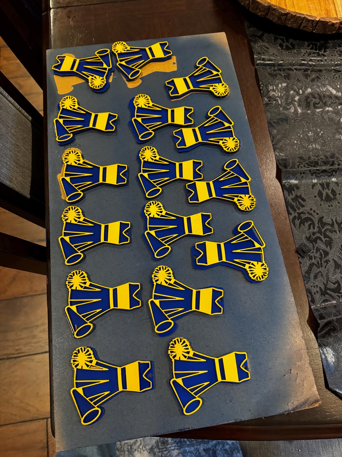 Christmas Ornament Cheerleader