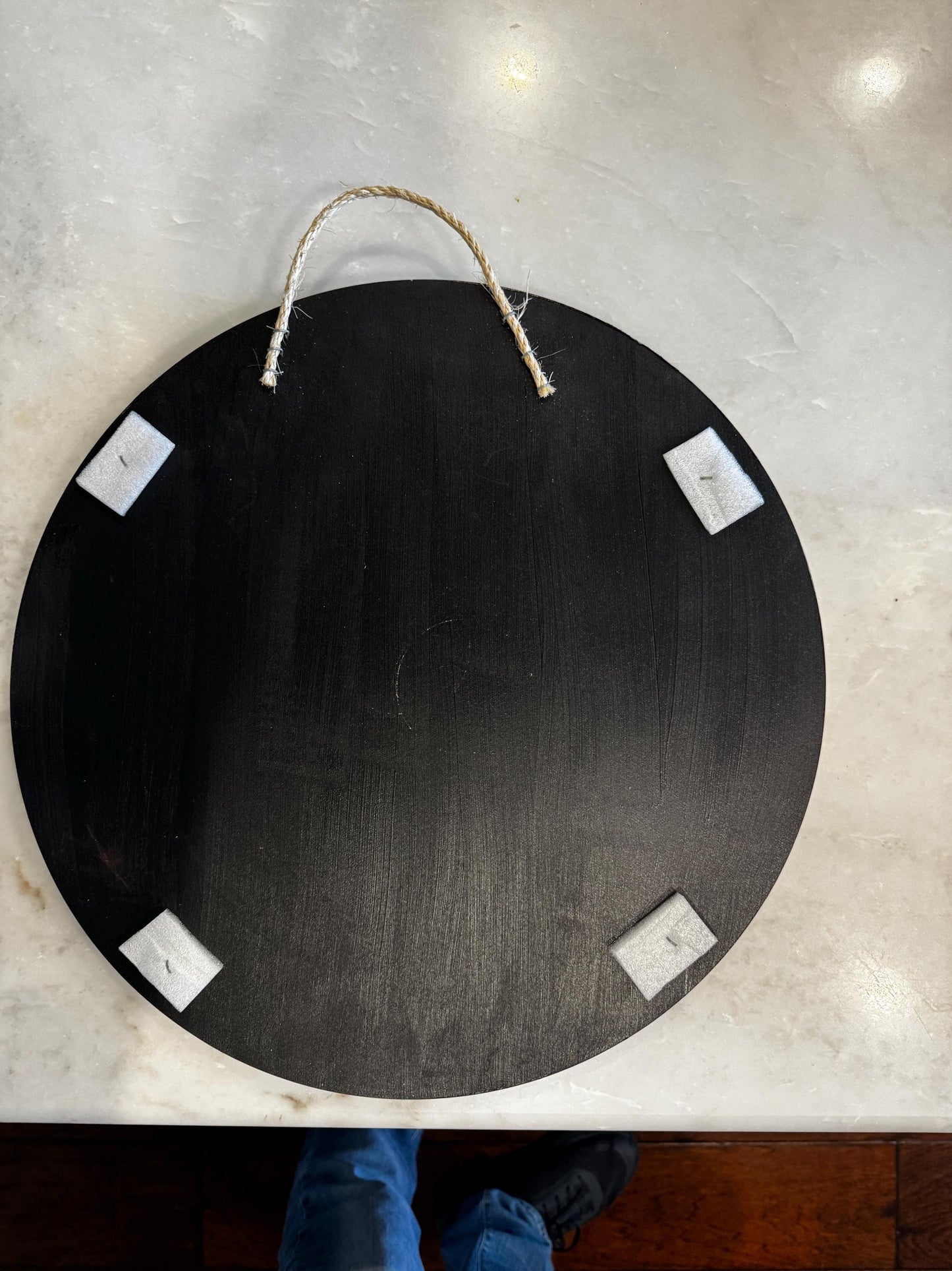 Santa Stop Here Door Hanger | Wooden Christmas Sign | Holiday Porch Decor | Farmhouse Christmas Door Sign