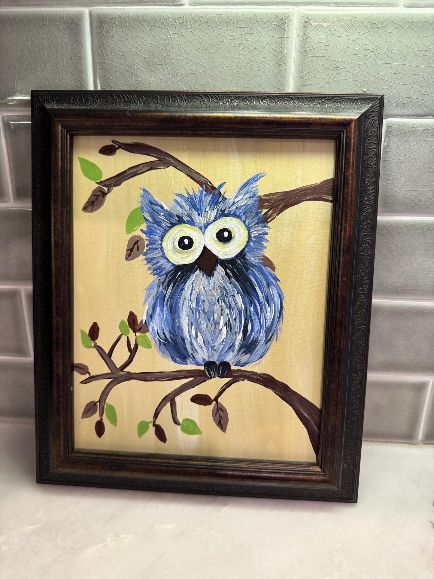 Ol’ Blue Hoot - Nancy’s Custom Creations