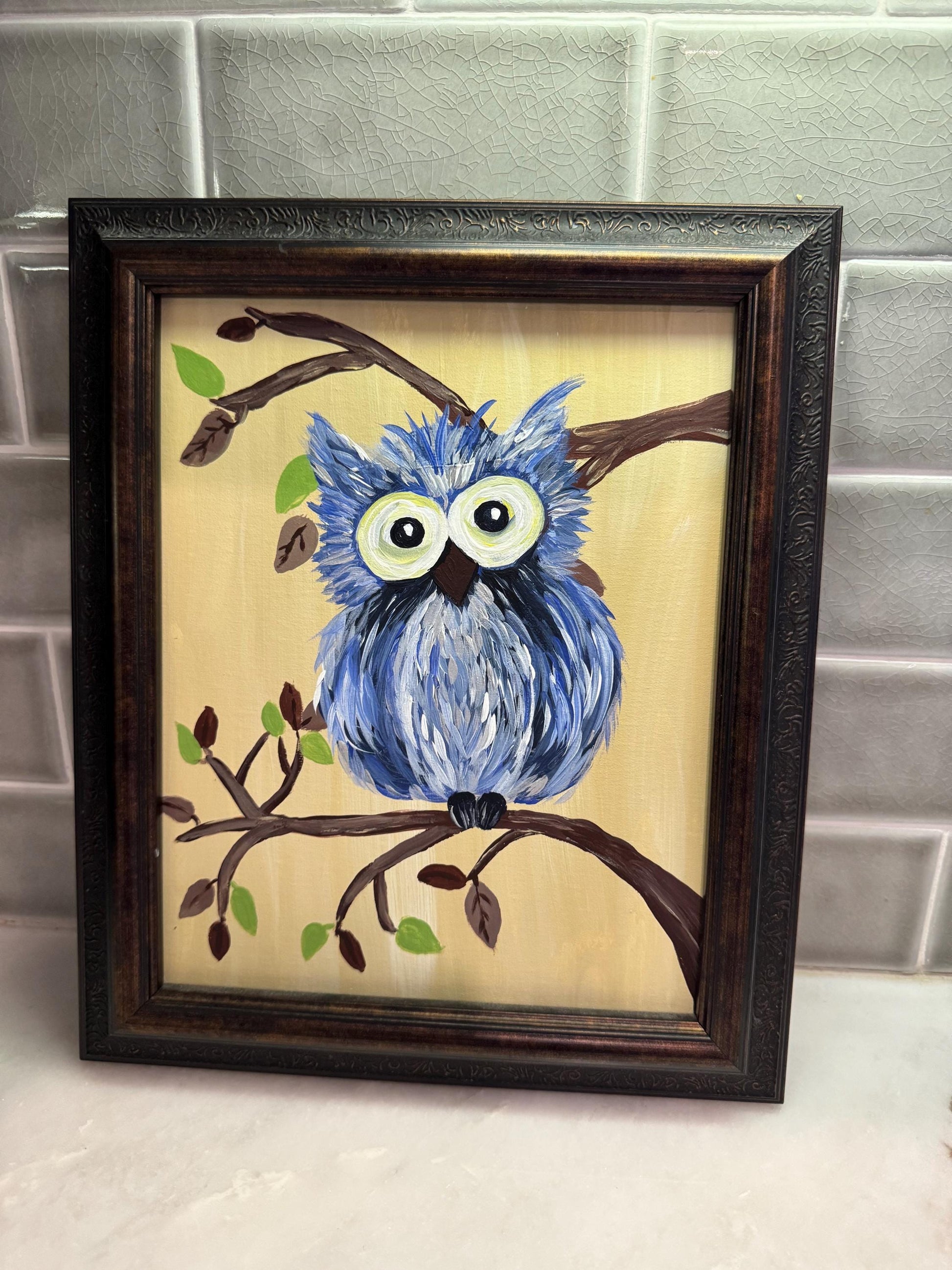 Ol’ Blue Hoot - Nancy’s Custom Creations
