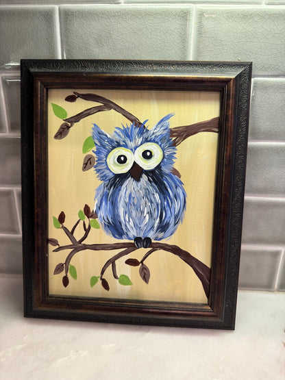 Ol’ Blue Hoot - Nancy’s Custom Creations