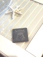 Cute Highland Cow drink coasters - Nancy’s Custom Creations