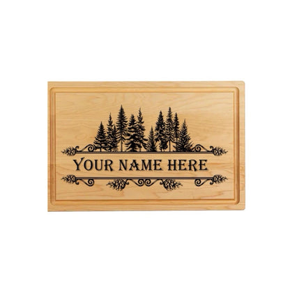 •	Premium Maple Cutting Board – Crafted for Keeps