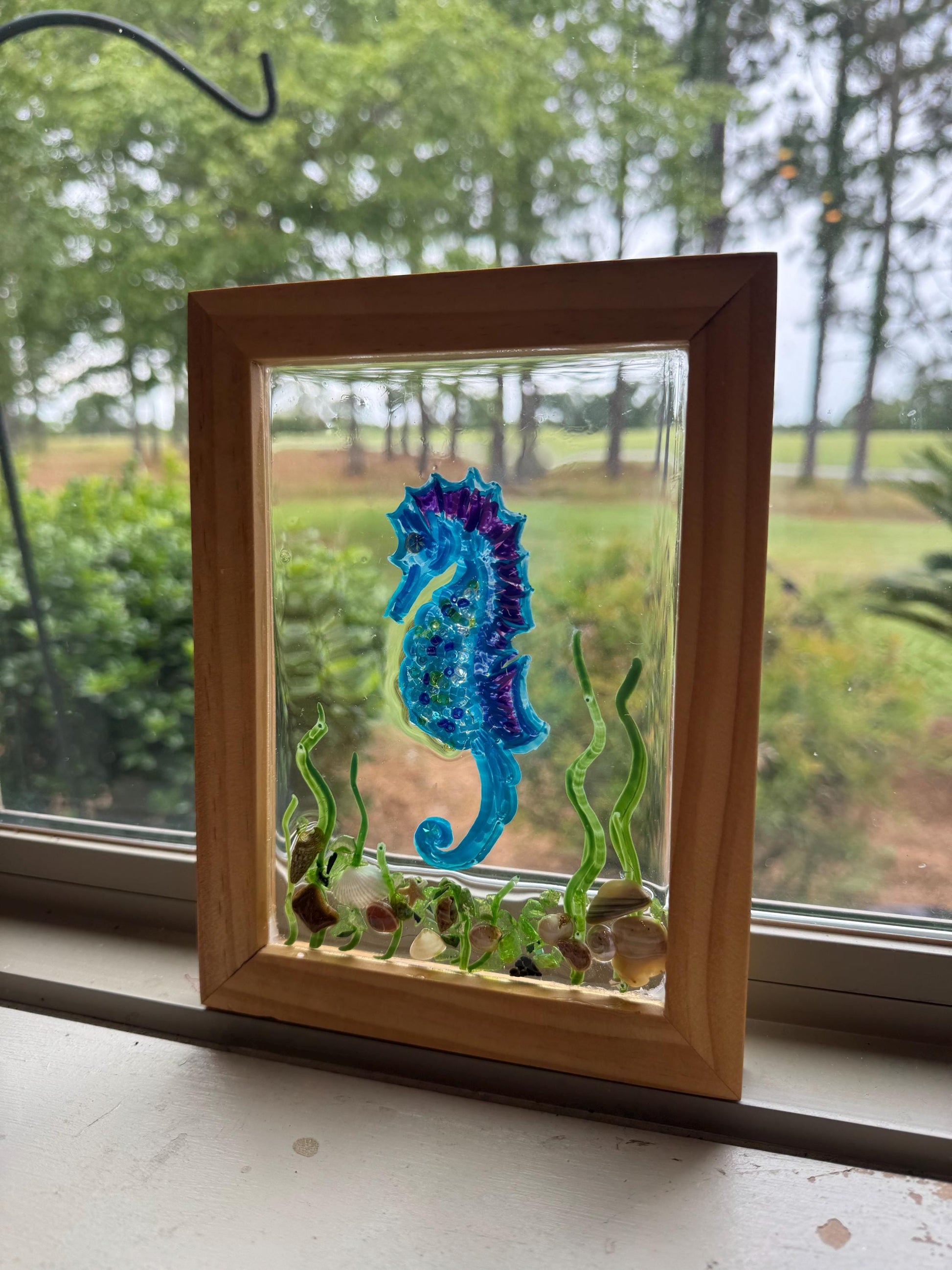 Glass Seahorse - Nancy’s Custom Creations