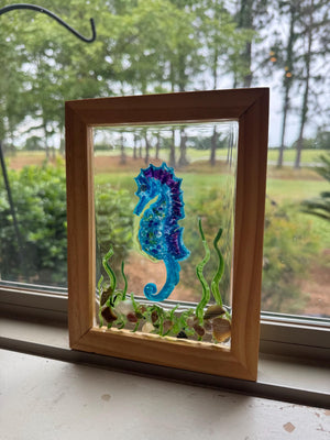 Glass Seahorse - Nancy’s Custom Creations