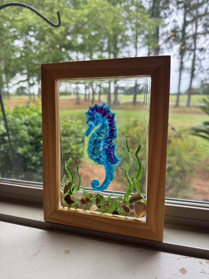 Glass Seahorse - Nancy’s Custom Creations