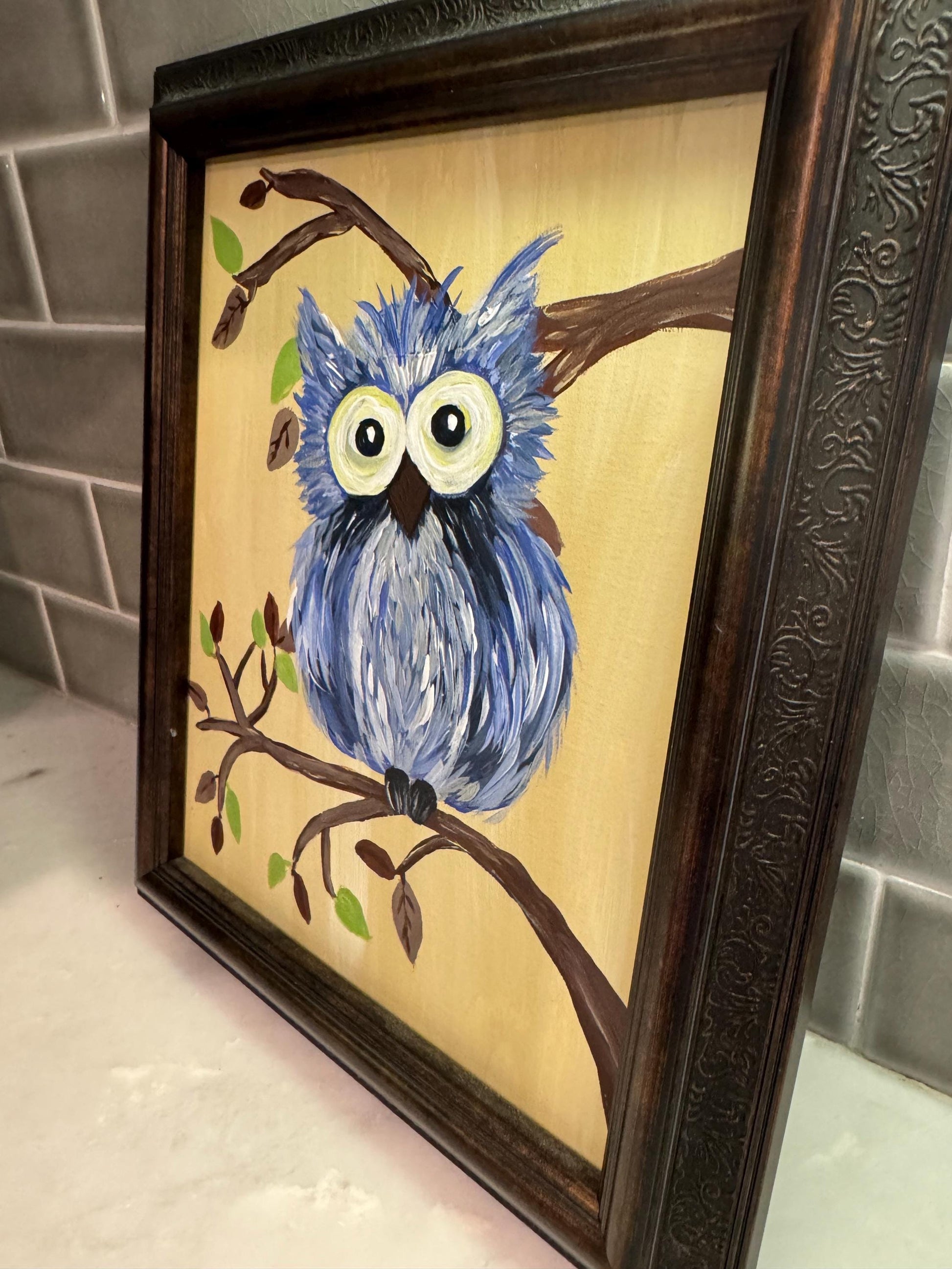 Ol’ Blue Hoot - Nancy’s Custom Creations
