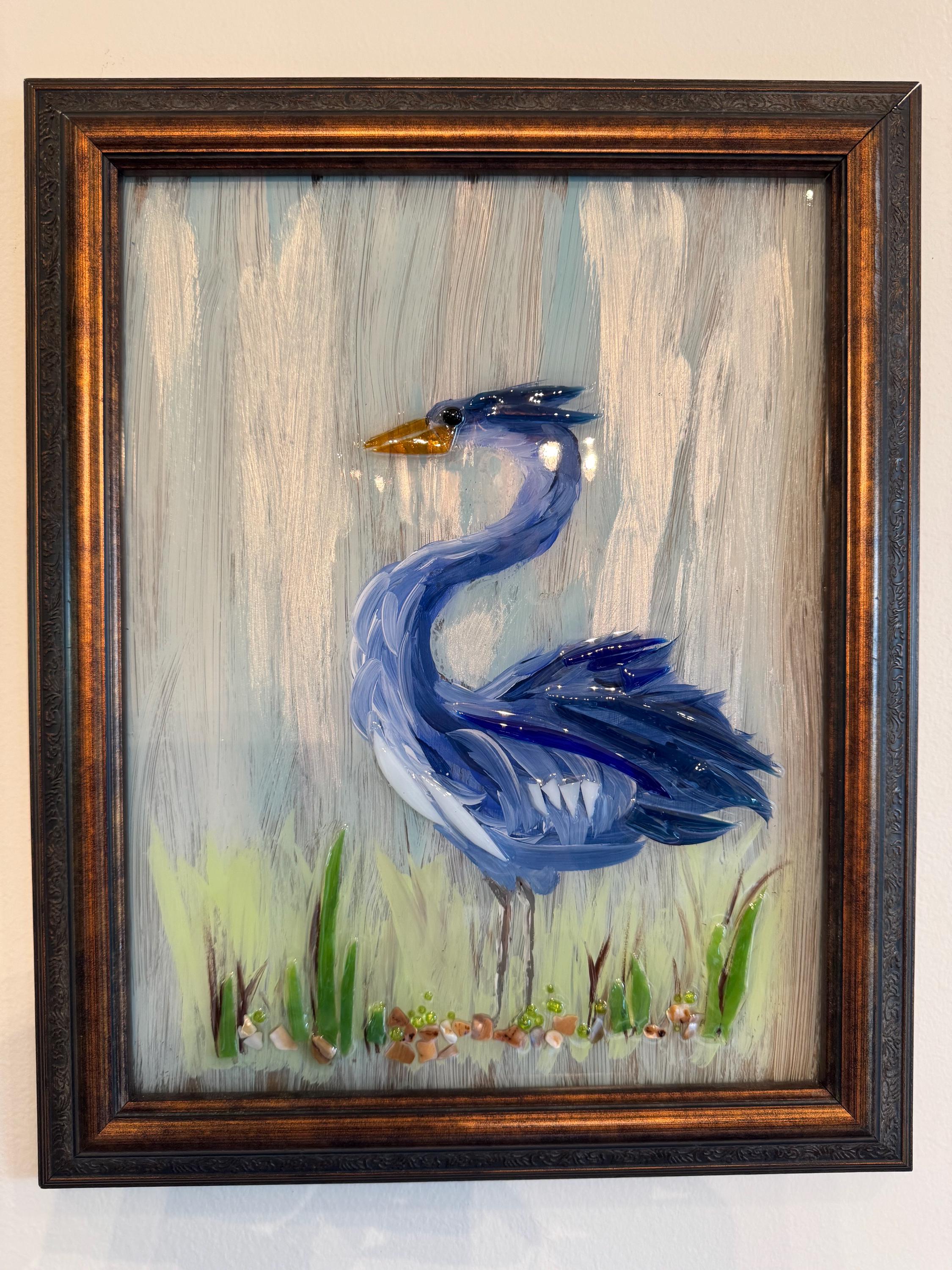 The blue Heron - Nancy’s Custom Creations