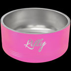 PetEssentials Stainless Steel Engraved Dog Bowl – Double-Walled Design for All Breeds - Nancy’s Custom Creations