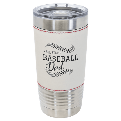 Polar Camel 20 oz. Baseball Tumbler with Slider Lid