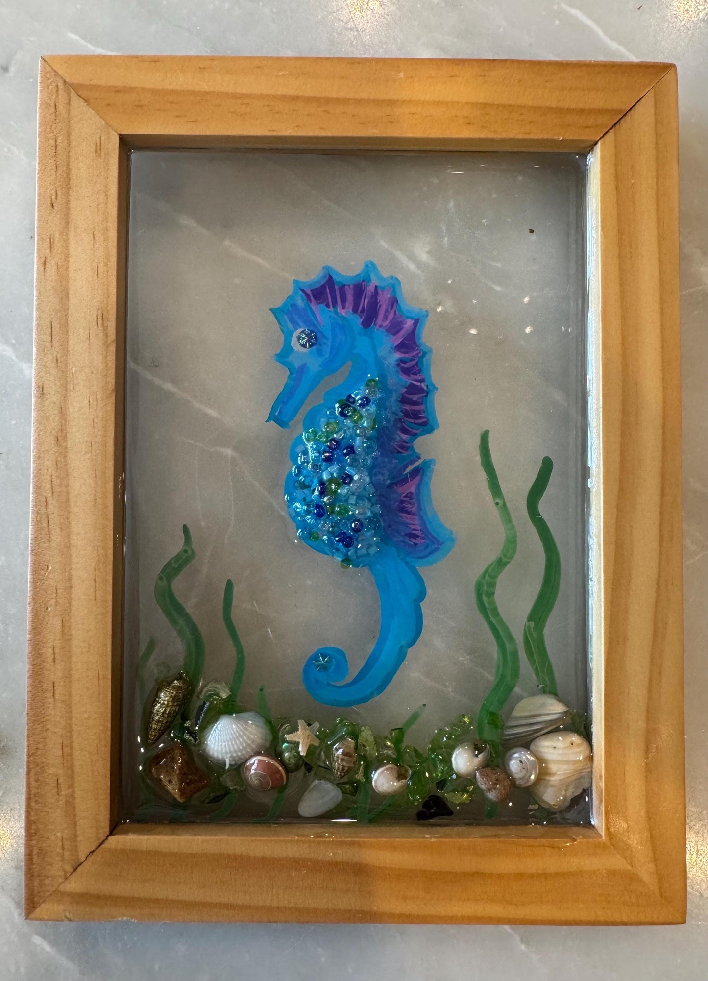 Glass Seahorse - Nancy’s Custom Creations