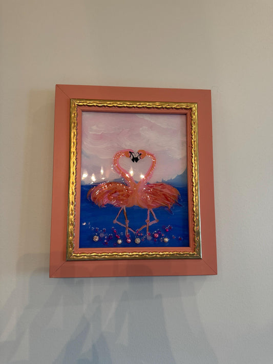 Loving  Flamingos - Nancy’s Custom Creations