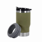 Happy Place Personalized 4-in-1 Stainless Steel Insulated Koozie