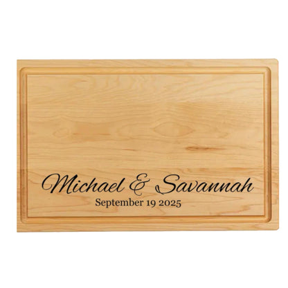 •	Premium Maple Cutting Board – Crafted for Keeps