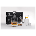 Custom Engraved Decanter and Whiskey Rocks Glasses