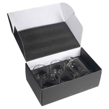 Custom Engraved Golf Themed Decanter and Whiskey Rocks Glasses