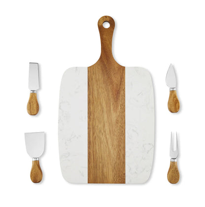 Marble Serving Board Set