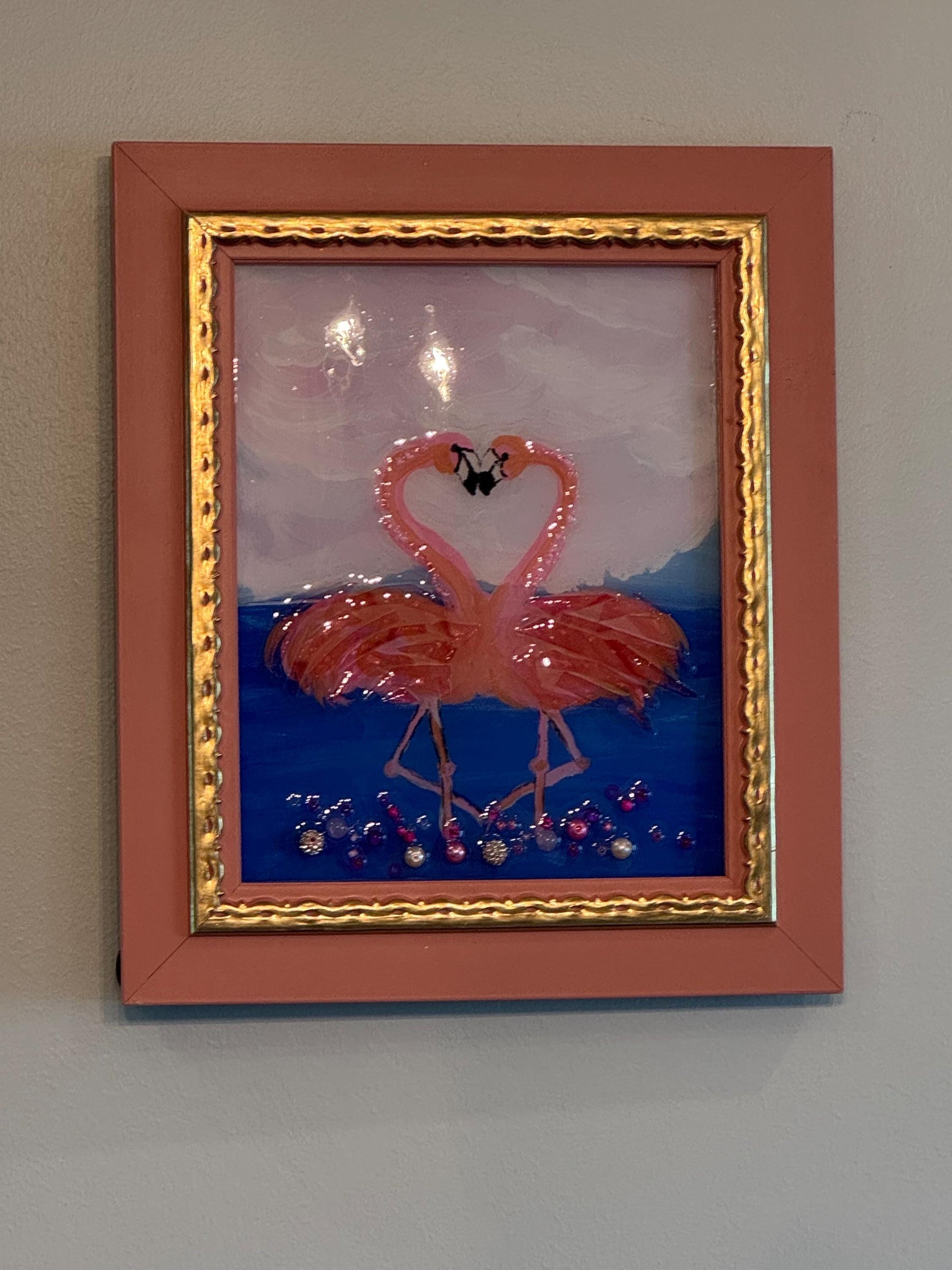 Loving  Flamingos - Nancy’s Custom Creations