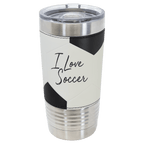 Polar Camel 20 oz. Soccer Tumbler with Slider Lid