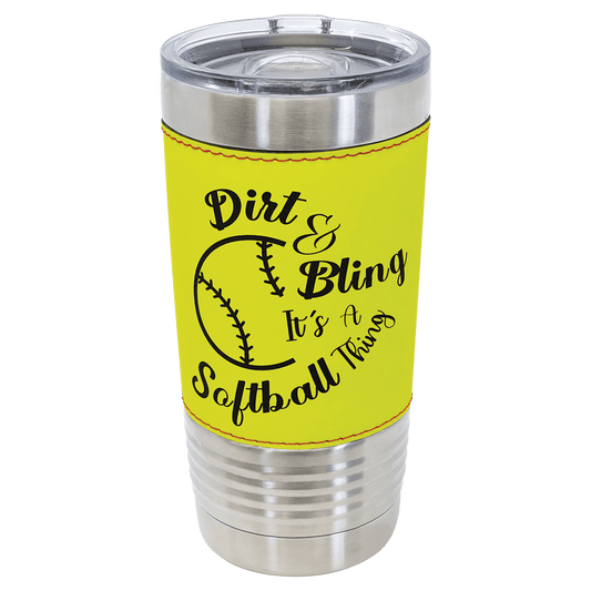 Polar Camel 20 oz. Softball Tumbler with Slider Lid