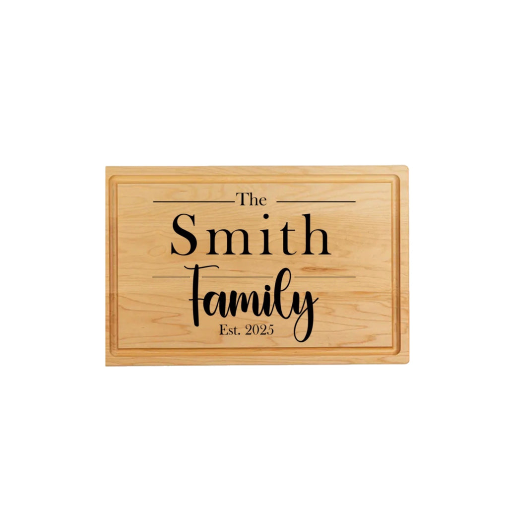 •	Premium Maple Cutting Board – Crafted for Keeps