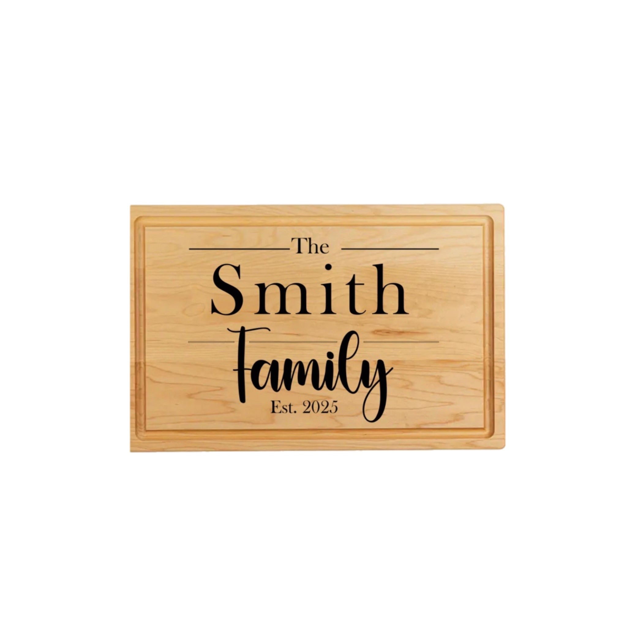 •	Premium Maple Cutting Board – Crafted for Keeps