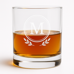 Custom Engraved Decanter and Whiskey Rocks Glasses