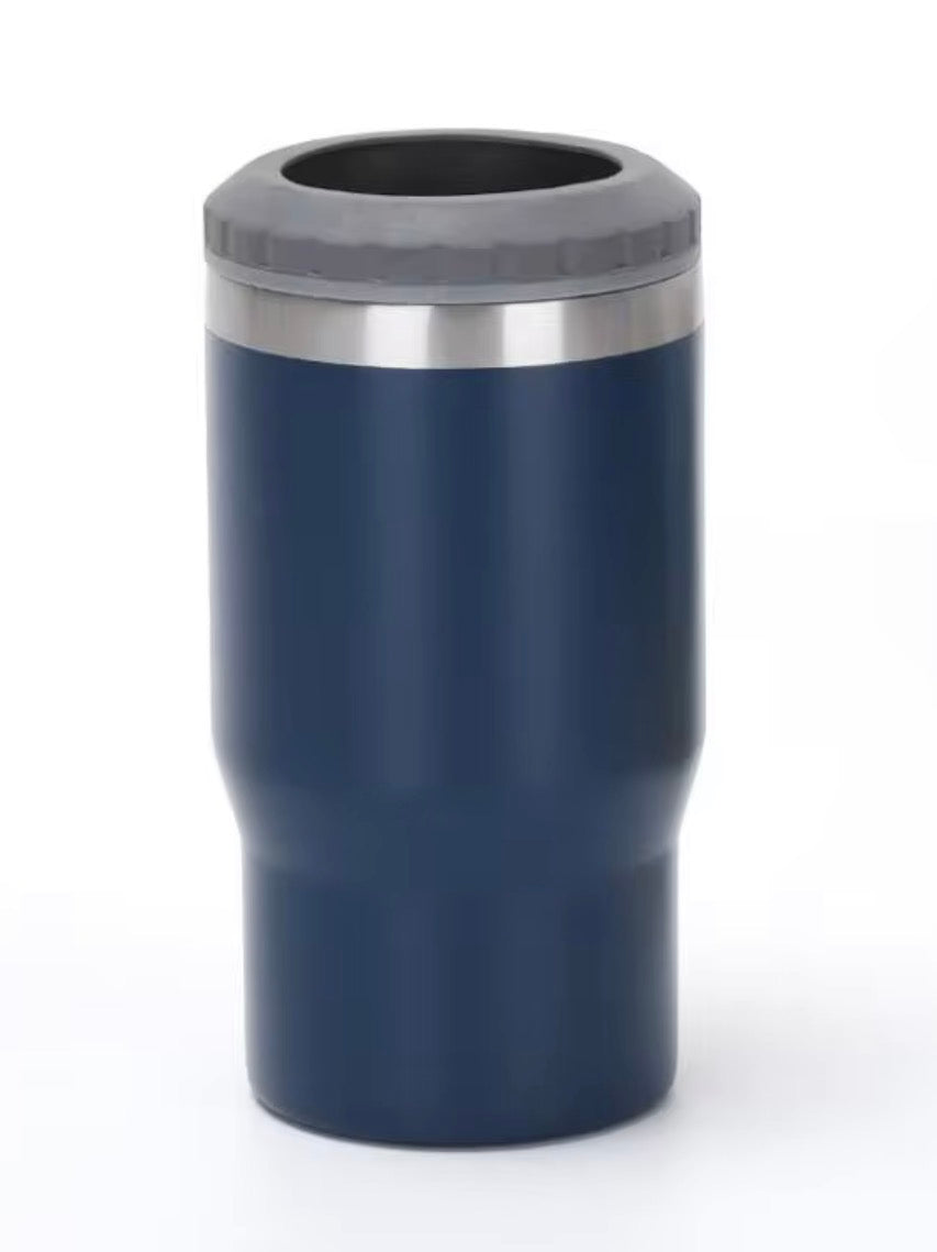 Personalized 4-in-1 Stainless Steel Insulated Can Cooler