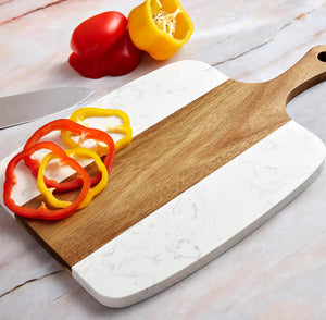 Marble Serving Board Set