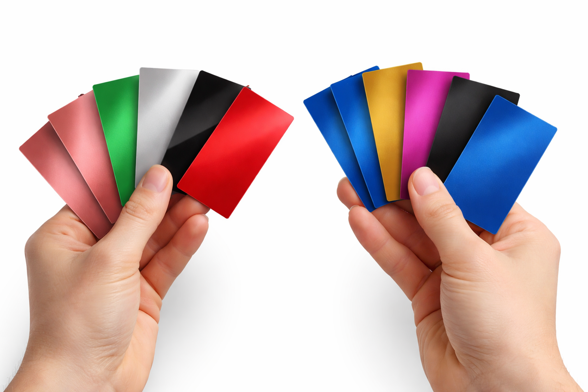 Make a Lasting Impression – Custom Engraved Aluminum Business Cards | Premium Metal Cards for Realtors & Businesses