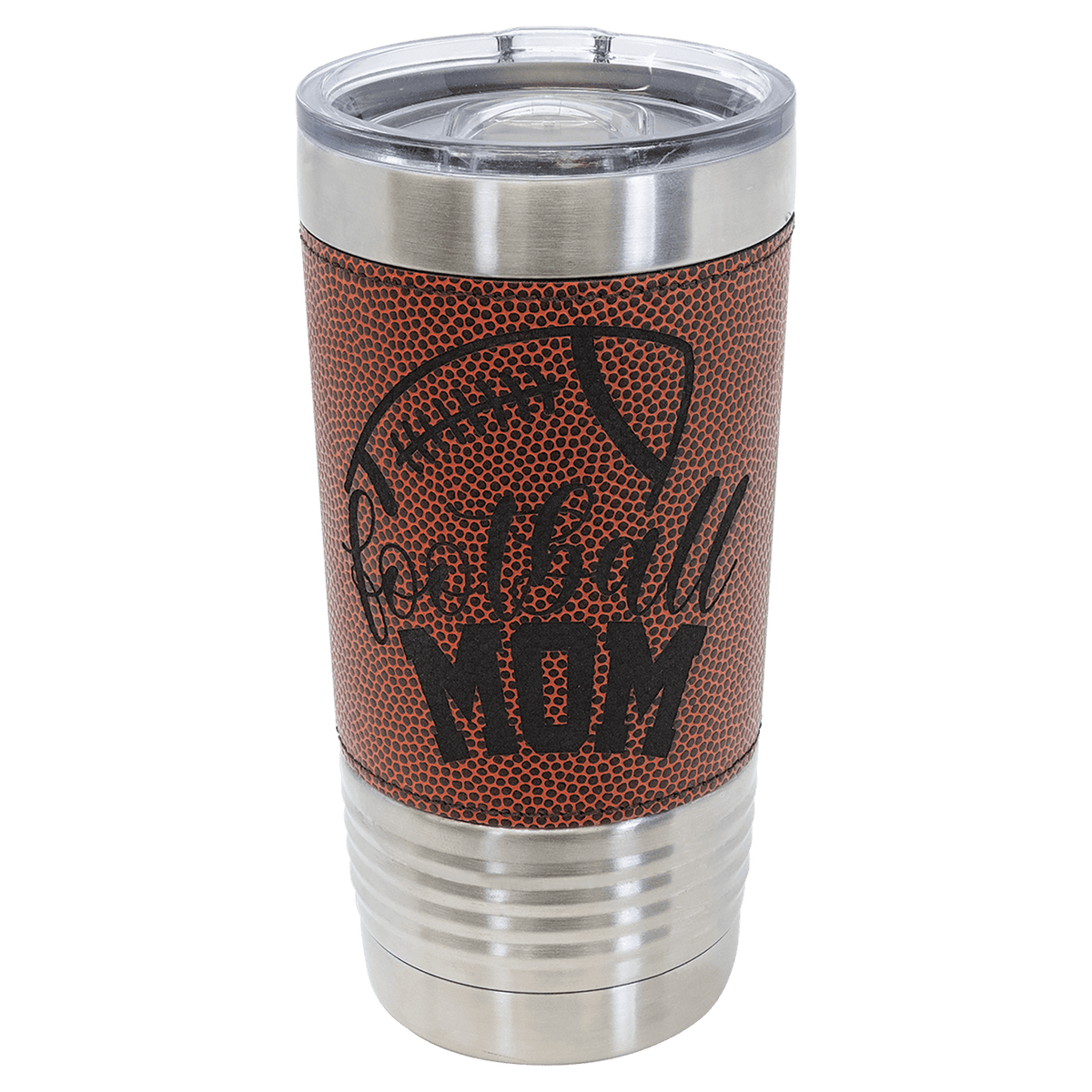 Polar Camel 20 oz. Football Tumbler with Slider Lid