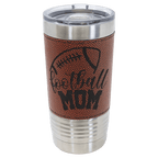 Polar Camel 20 oz. Football Tumbler with Slider Lid