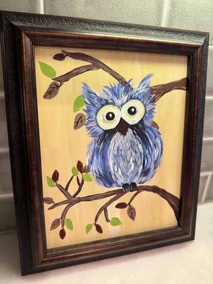 Ol’ Blue Hoot - Nancy’s Custom Creations