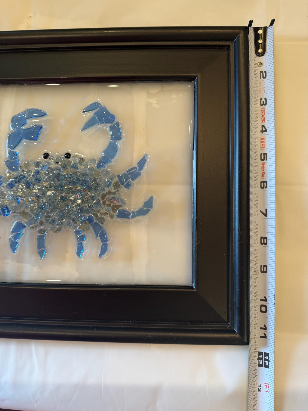 Blue glass crab - Nancy’s Custom Creations