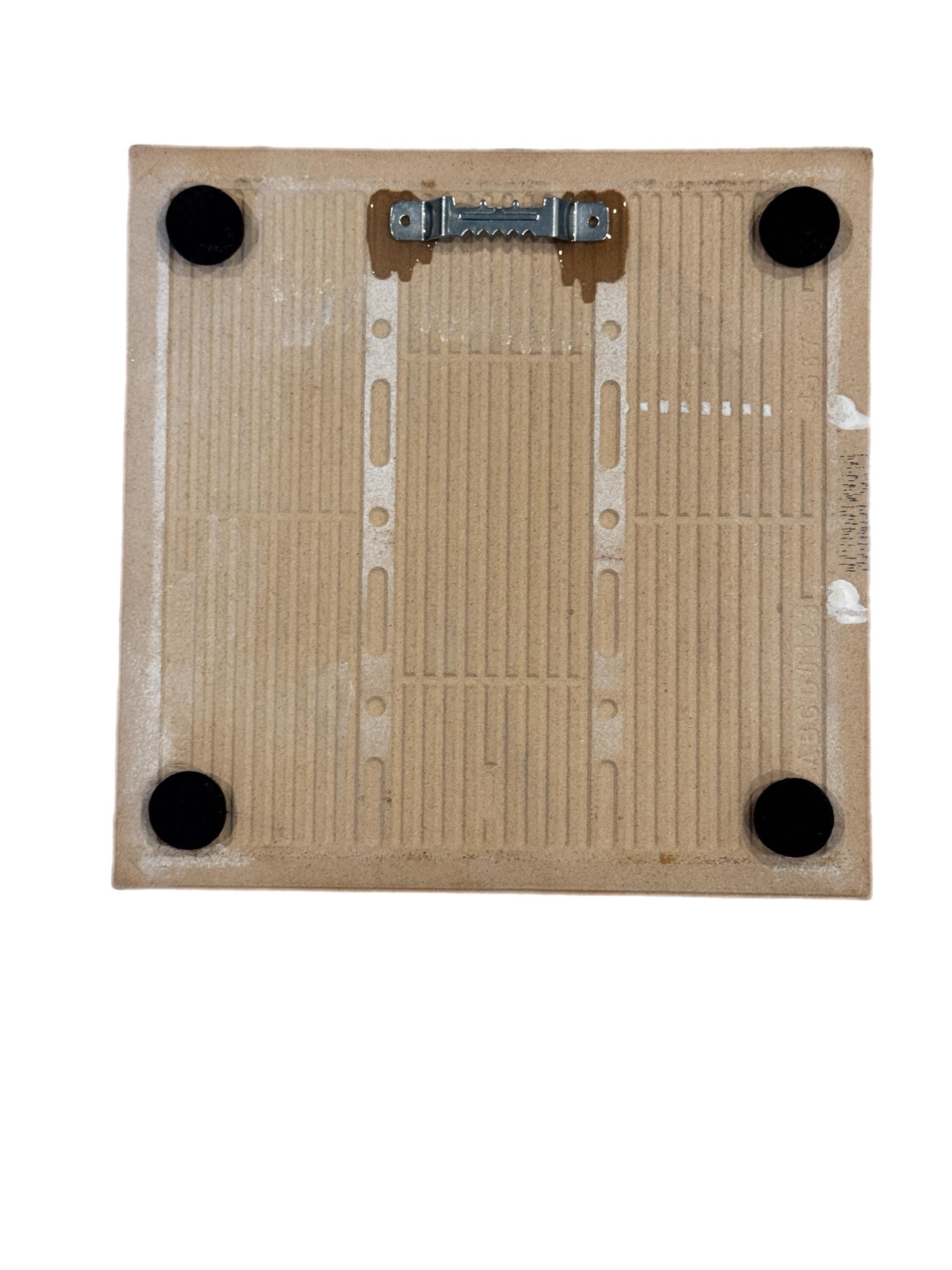 Laser Engraved Turtle Tile Trivet, 6x6 Ceramic