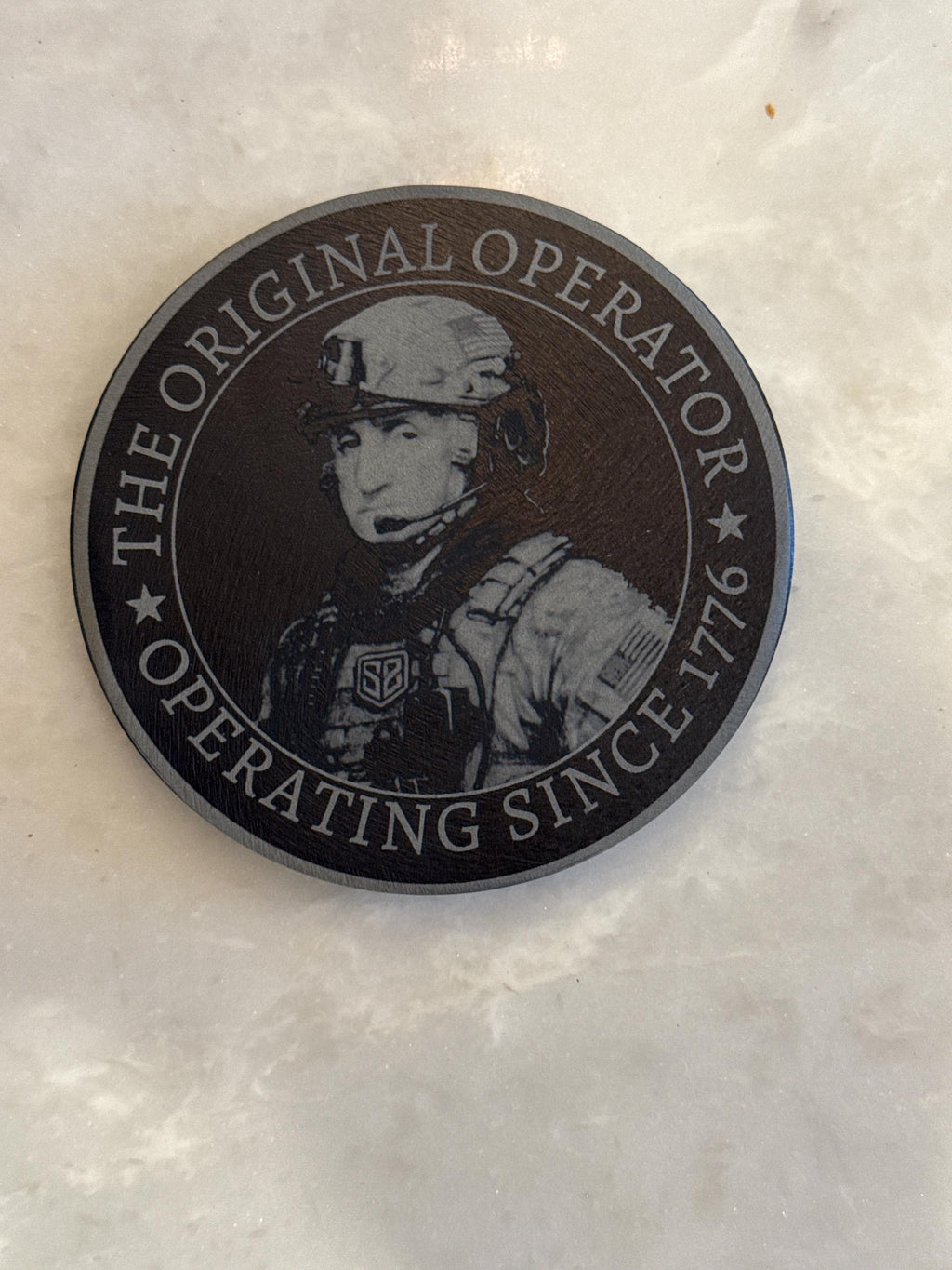 Military Inspired Coasters - Nancy’s Custom Creations
