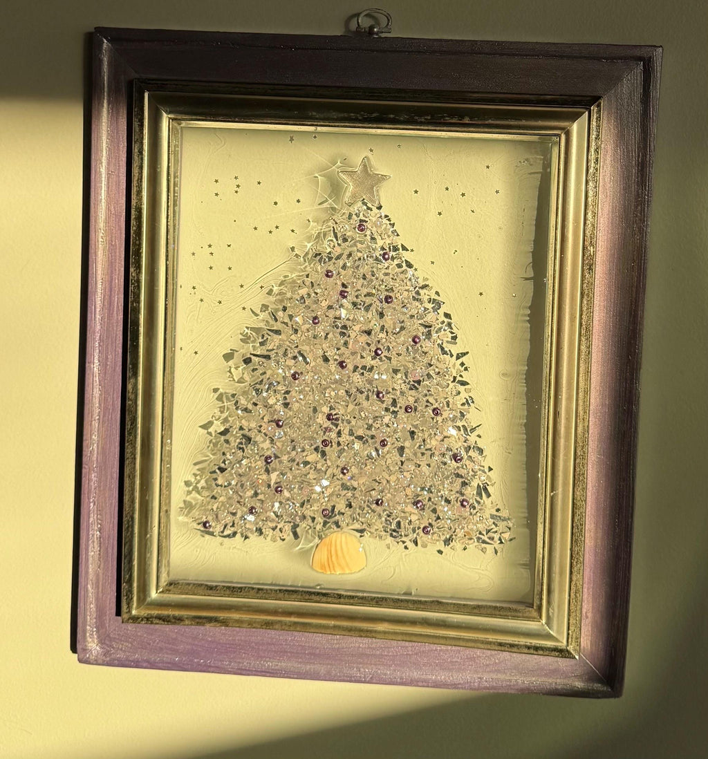 Pretty Purple Christmas tree