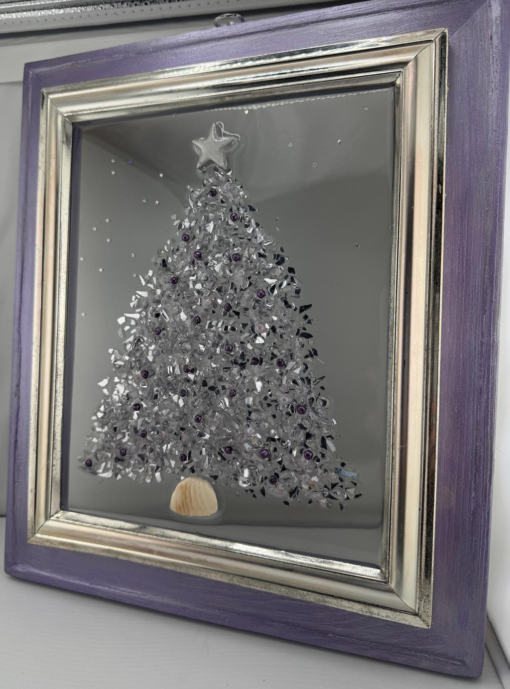 Pretty Purple Christmas tree