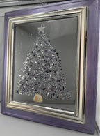 Pretty Purple Christmas tree