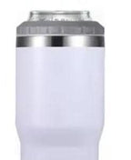 Happy Place Personalized 4-in-1 Stainless Steel Insulated Koozie