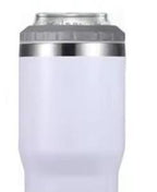 Bride & Groom Engraved Can Cooler Set (Set of 2)