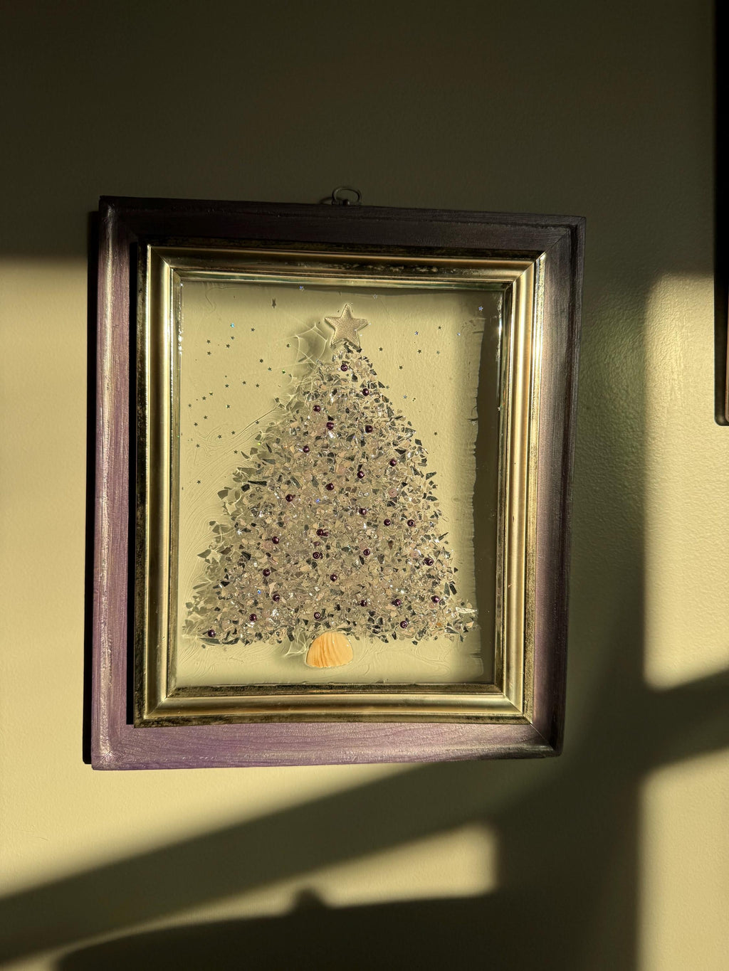 Pretty Purple Christmas tree