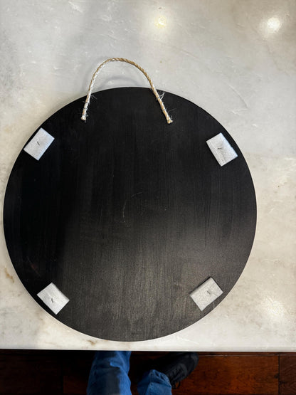 Santa Stop Here Door Hanger | Wooden Christmas Sign | Holiday Porch Decor | Farmhouse Christmas Door Sign