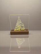 The Grinch Christmas Night Light – Laser Engraved Acrylic LED Lamp | Holiday Decor | Grinch Gift | Custom Christmas Lig